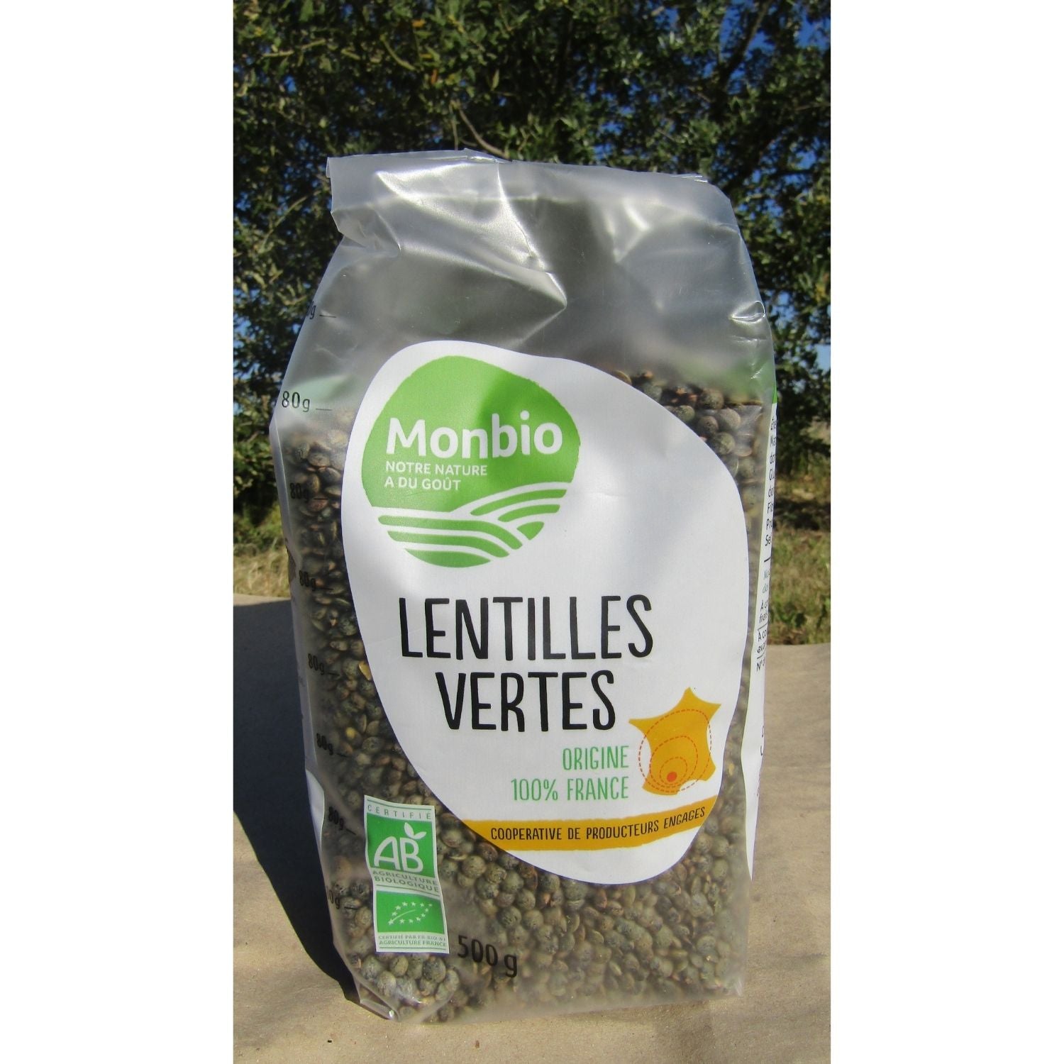 Les légumes secs "Monbio" (Qualisol)